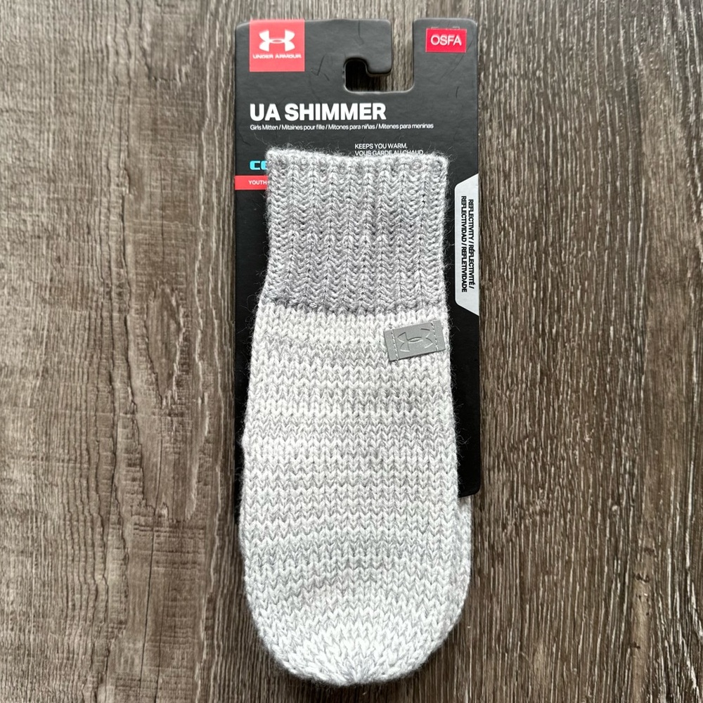 Under Armour Youth Mittens One Size New